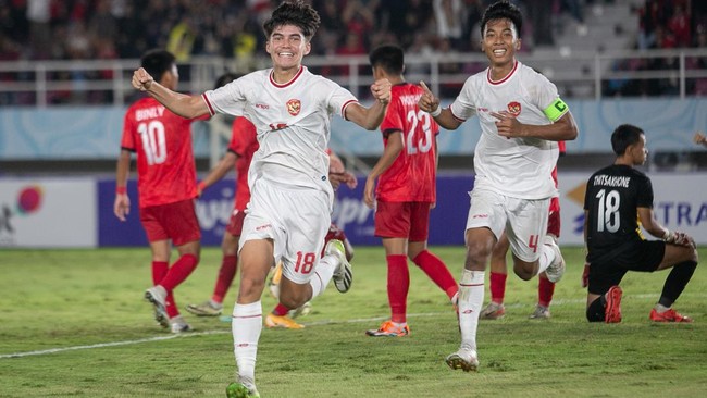 Timnas Indonesia menang 6-1 atas Laos pada laga terakhir fase grup Piala AFF U-16 2024.