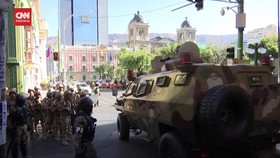 VIDEO: Militer Serbu Istana Presiden Bolivia, Diduga Upaya Kudeta