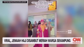 VIDEO: Viral, Gaya Glamor Jemaah Haji Pulang dari Tanah Suci