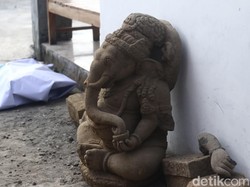 Fakta-fakta Temuan Arca Ganesha Berpakaian Mewah di Mlati Sleman
