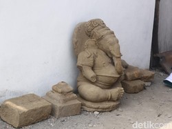 Arca Ganesha Ditemukan Warga Mlati Sleman Saat Bikin Fondasi
