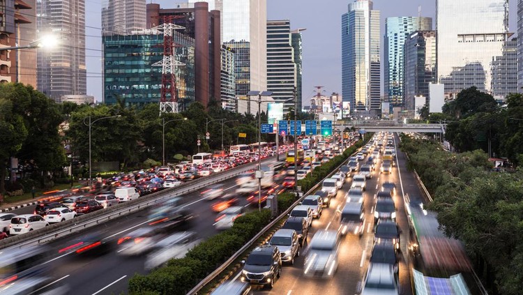 Ilustrasi Jakarta Macet