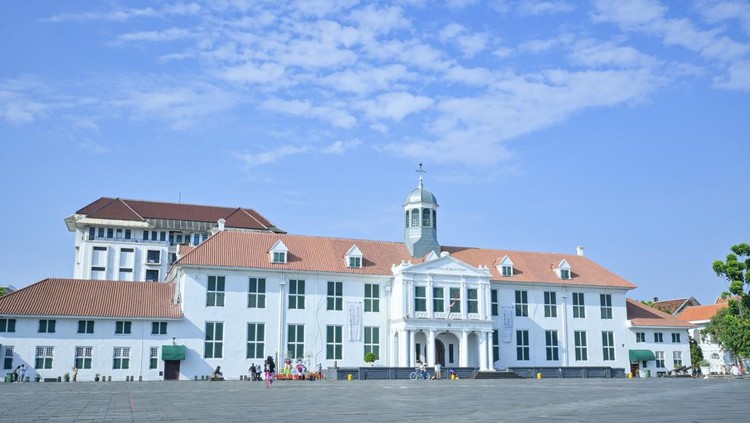 Ilustrasi kota tua