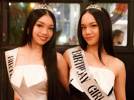 7 Potret Ultah Naura dan Neona, Putri Nola Be3 yang Cuma Beda 5 Hari, Sama-sama Gemini Girls