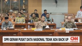 VIDEO: DPR Geram Pusat Data Nasional Tidak Ada Back Up