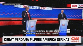 VIDEO: Debat Perdana Pilpres Amerika Serikat