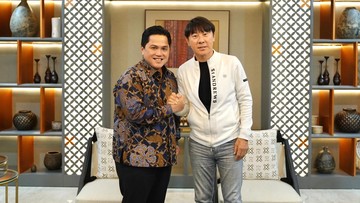 Erick Thohir Komentari Shin Tae Yong Jadi Pelatih Persija