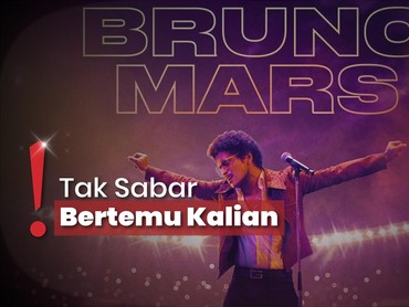 Tiket Presale Ludes, Bruno Mars Tambah Konser Jadi 3 Hari di Jakarta