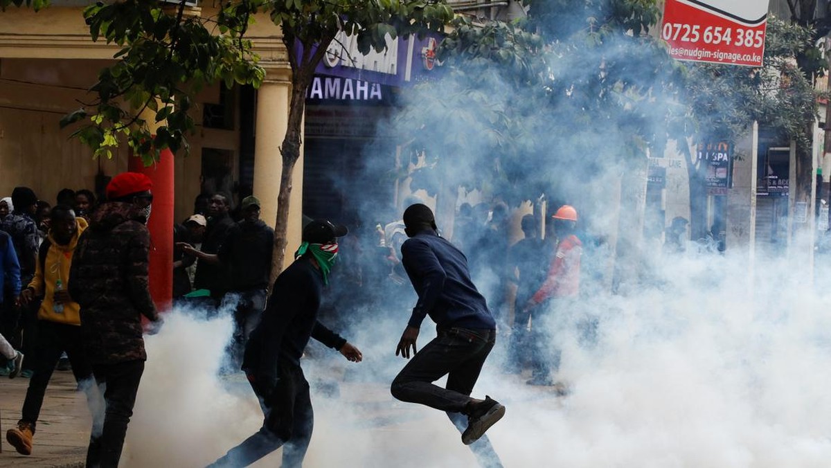 FOTO: Demo Berdarah di Kenya Tewaskan 30 Orang