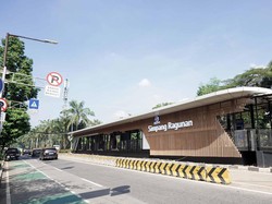 Selesai Direvitalisasi, Halte TransJ Simpang Ragunan Kembali Beroperasi