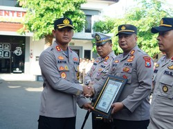 Polres Ponorogo Apresiasi Anggota Berprestasi