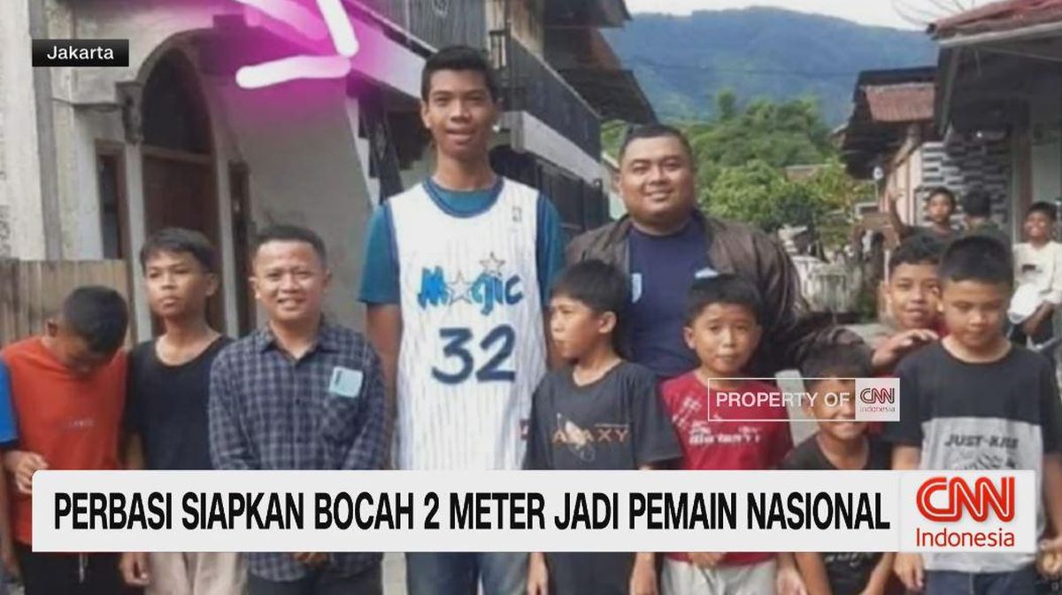 VIDEO: Perbasi Siapkan Bocah 2 Meter Jadi Pemain Nasional