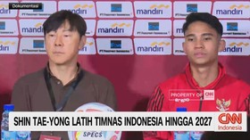 VIDEO: Shin Tae-Yong Latih Timnas Indonesia Hingga 2027