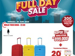 Banjir Diskon di Transmart Full Day Sale! Aneka Koper Diobral Murah Meriah