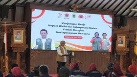 Klaten Siaga Kekeringan, BNPB Serahkan Dana Siap Pakai Rp150 Juta