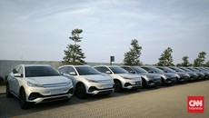 Siap-siap Ramai di Jalan, BYD Serahkan 1.000 Mobil Listrik ke Konsumen