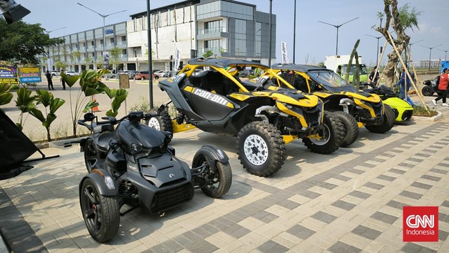 Dealer ke-10 sepeda motor roda tiga Can Am kini resmi dibuka di Pantai Indah Kapuk (PIK) 2 Jakarta.