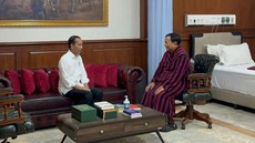 Jokowi Usai Jenguk Prabowo Operasi di RS: Alhamdulillah Lancar