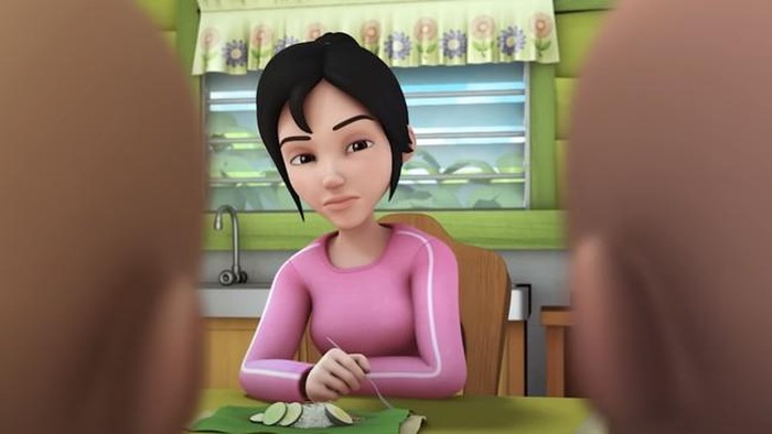 Mengenal Nama Asli dan Kisah Hidup Kak Ros, Kakak Si Kembar Upin & Ipin