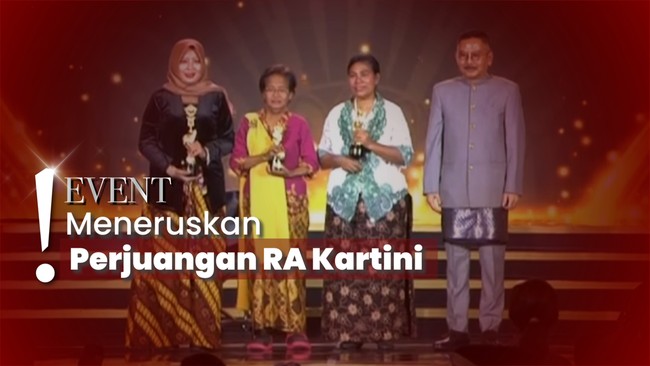 Dedikasi 3 Perempuan Daerah Pedalaman Raih Piala R.A Kartini Award 2024