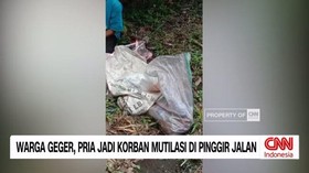 VIDEO: Warga Geger, Pria Jadi Korban Mutilasi di Pinggir Jalan