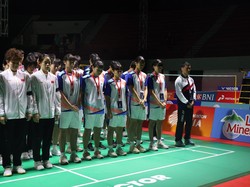 Zhang Zhi Jie Meninggal, Para Atlet-Kru Kejuaraan Asia Mengheningkan Cipta