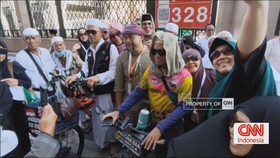 VIDEO: Pesepeda Indonesia Gowes Sampai Madina