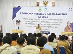 Pesan Bupati Karawang ke Peserta Pembinaan Pusat Kesejahteraan Sosial