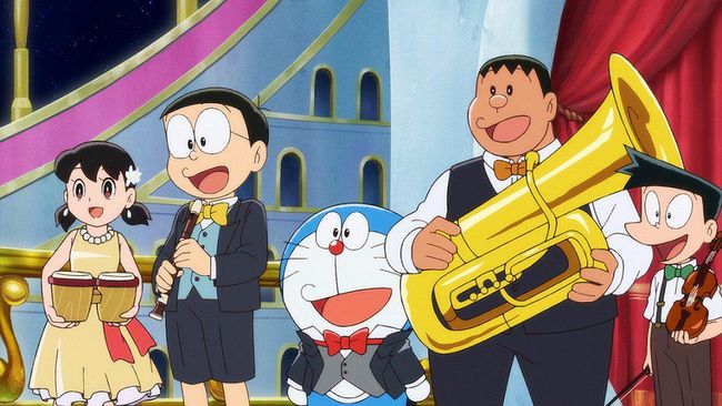 Berikut sinopsis Doraemon the Movie: Nobita's Earth Symphony yang tayang di bioskop Indonesia pada 17 Juli 2024.