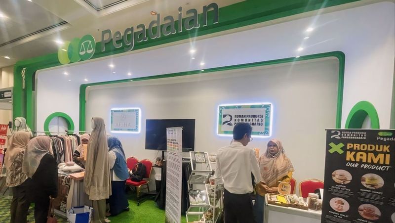 PT Pegadaian, didukung Kedutaan Besar Republik Indonesia Bandar Seri Begawan (KBRI BSB) membawa UMKM pilihan dalam Kegiatan Indonesia Halal Expo,