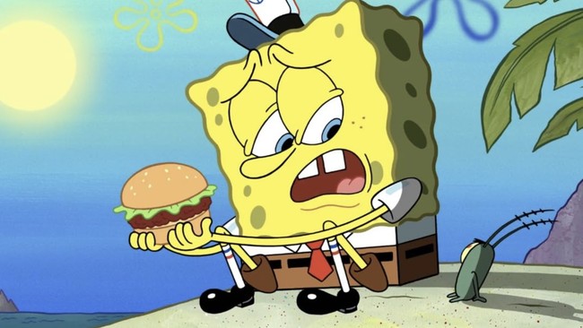 SpongeBob SquarePants tidak terlepas dari persoalan resep rahasia Krabby Patty, menu terlaris Krusty Krab yang selalu berusaha dicuri Plankton.