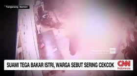 VIDEO: Suami Tega Bakar Istri, Warga Sebut Sering Cekcok
