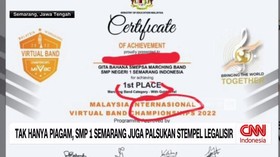 VIDEO: Tak Hanya Piagam, SMP 1 Semarang Juga Palsukan Stempel Legalisi