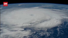 VIDEO: Penampakan Badai 'Mematikan' Beryl dari Kamera ISS