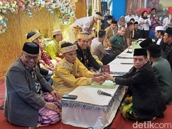 45 Pasangan Nikah Massal Gratis di Maros Dapat BPJS Kesehatan-Ketenagakerjaan