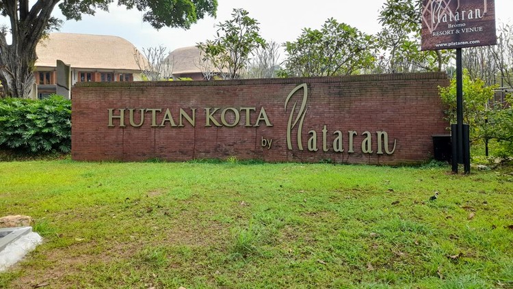 Ilustrasi hutan kota GBK