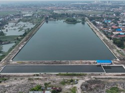 Pemkot Medan Anggarkan Rp 4,6 M untuk Tata Lanskap Kolam Retensi Martubung