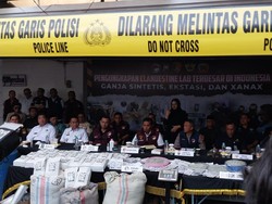 Bareskrim Sebut Lab 1,2 Ton Ganja Sinte di Malang Terbesar Se-Indonesia