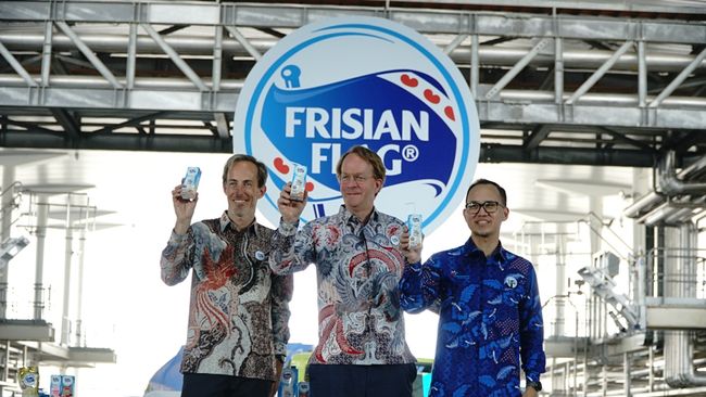 Investasi Terbesar, Frisian Flag Indonesia Resmikan Pabrik di Cikarang