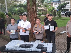 Polisi: Sabu 45 Kg Dititip di Parkiran RS Jaksel dari Jaringan Malaysia