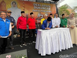 8 Parpol Kecuali PKB Sepakat Usung Ning Ita Lagi di Pilwali Mojokerto 2024