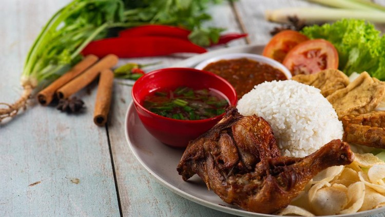 Ilustrasi ayam betutu