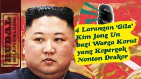 RUDAL: Larangan 'Gila' Kim Jong Un bagi Warga Korut Penonton Drakor