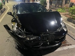 Kasus Ferrari Tabrak Mercy di Jl Wolter Monginsidi Jaksel Berakhir Damai