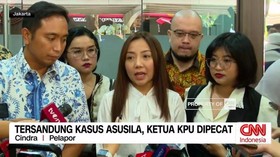 VIDEO: Korban Pelecehan Ketua KPU Angkat Bicara