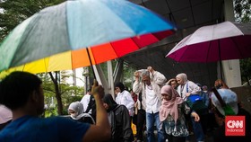 BMKG Prediksi Jakarta Hujan Ringan Hari Ini