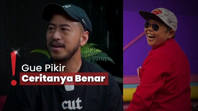 Klarifikasi Soal Rumor Adul Buta, Pandji Pragiwaksono Salahkan Komeng