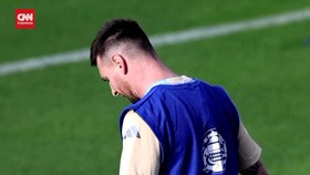 VIDEO: Messi Masih Diragukan Tampil Lawan Ekuador di Perempat Final