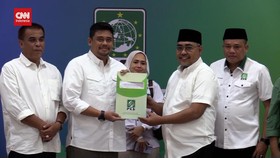VIDEO: PKB Resmi Usung Bobby Nasution Maju di Pilkada Sumut