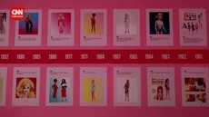 VIDEO: Perjalanan Barbie dari Tahun ke Tahun Dipamerkan di London